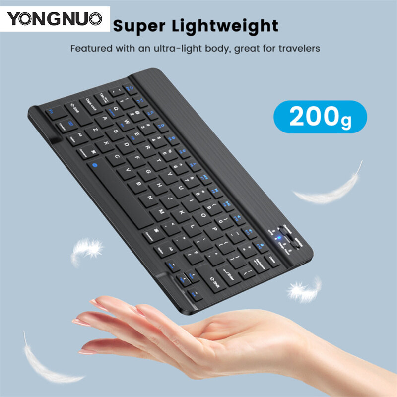 Bộ Chuột Bàn Phím Mini Không Dây Tương Thích Bluetooth Có Thể Sạc Lại Tương Thích Cho Android Ios Windows
