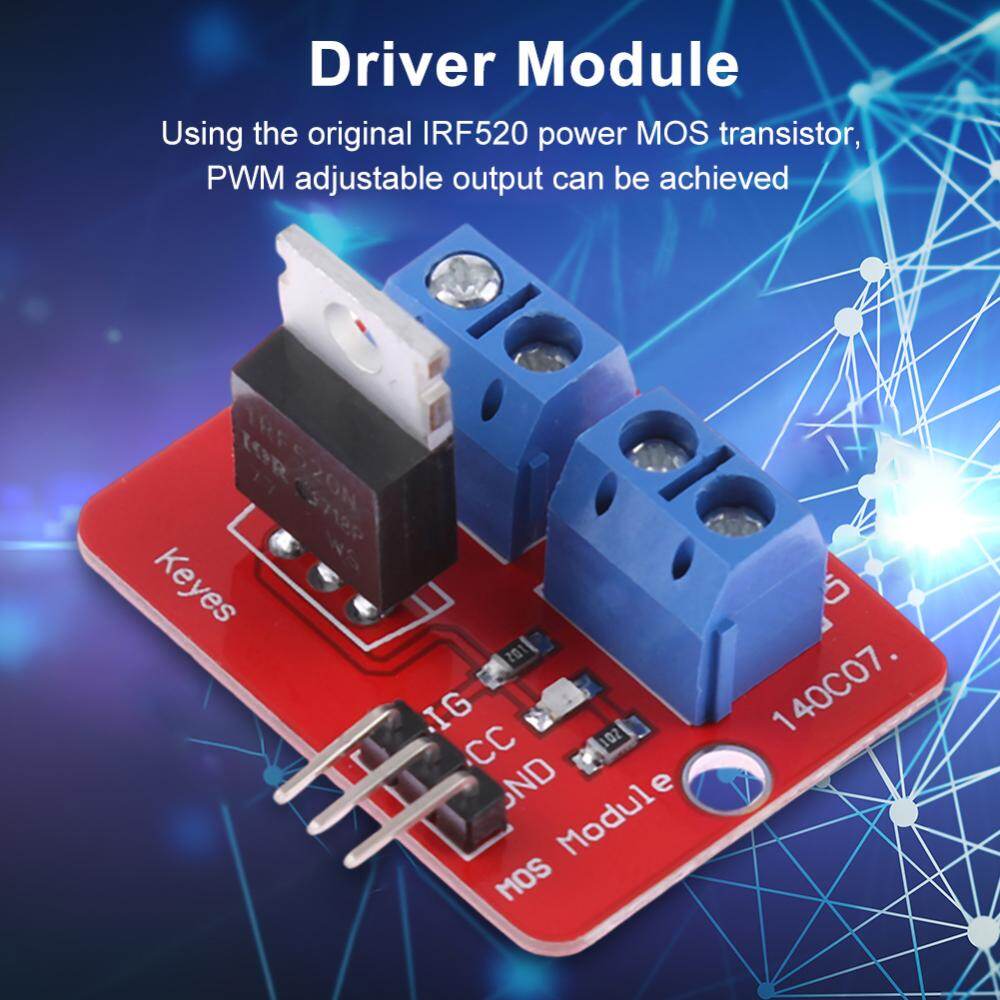 IRF520 MOS Driver Module PWM Adjustment Driver Module for Arduino MCU ARM Raspberry Pie