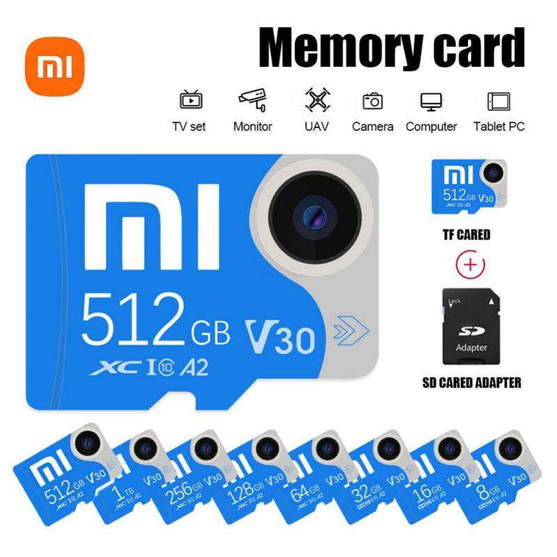 ♥COD+Free Send adapter + card reader100% original authentic xiaomi memory card original ultra micro sd card 512GB 256GB 128GB 64GB memory cards Class 10 TF card sd card