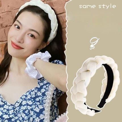 Korean Style Braids Headband For Women