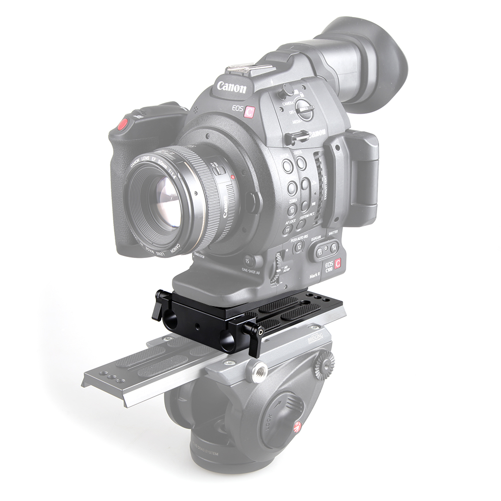 SmallRig Tấm đế với kẹp thanh 15mm kép 1775
