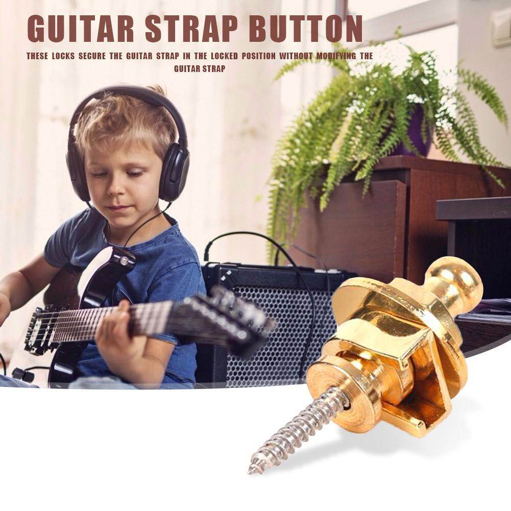 Nhạc Cụ Phụ Kiện Khóa Chống Trượt Khóa Móng Tay Dây Đeo Guitar Nút Khóa