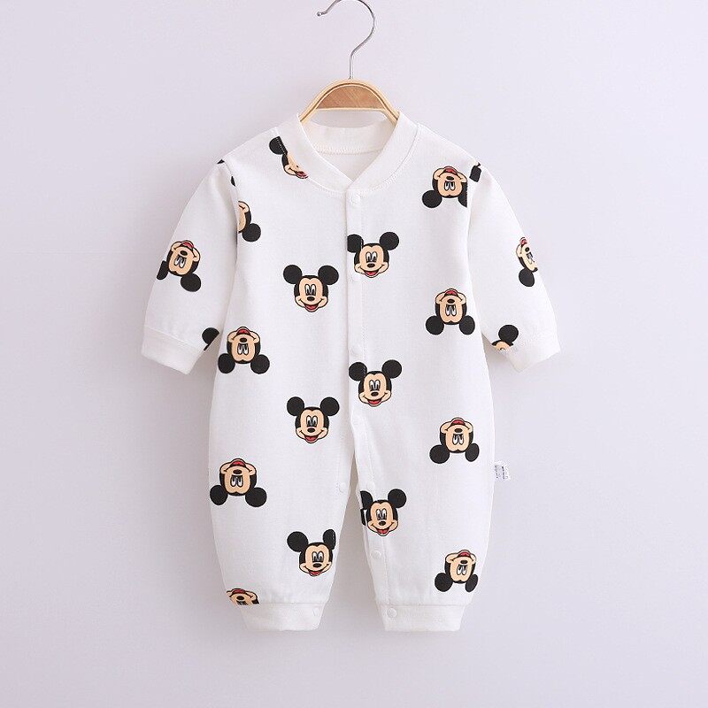 0-12month baby rompers Long sleeve cotton newborn baby clothes jumpsuit baby boys girls clothes
