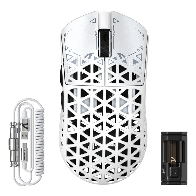 attack shark r5 ultra 8Kレシーバー ATTACK SHARK R5 Ultra Carbon Fiber Wireless 8K PAW3950MAX Gaming