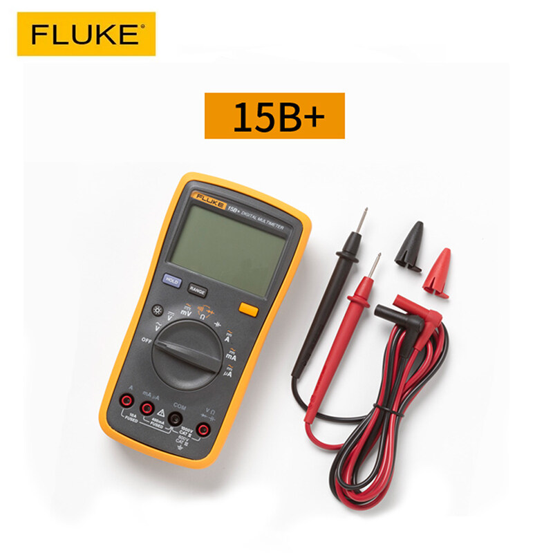 FLUKE 15B+ 17B+Digital Multimeter AC/DC Voltage Current Capacitance Ohm ...