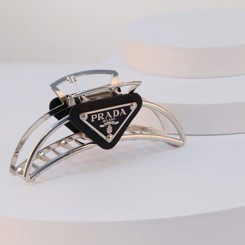 Kẹp tóc OEM PRADA Kẹp tóc lớn