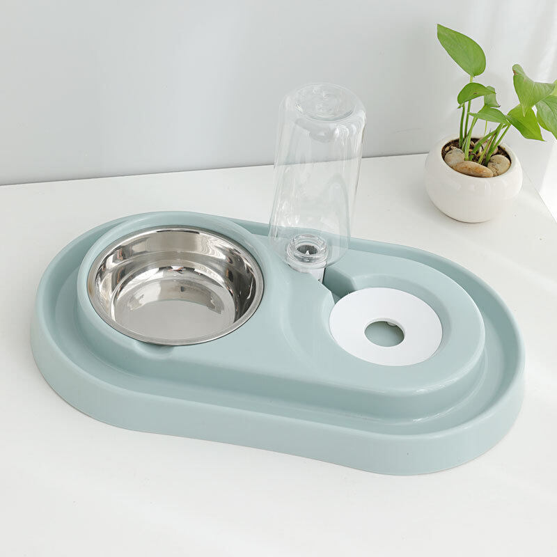 H & Niềm Vui Màu Xanh Lá Cây Máy Nhả Đồ Ăn Vật Nuôi Tự Động Thiết Bị Đựng Nước Uống Chó Mèo Bát Uống Nước Cho Thú Cưng Chó Khay Cho Ăn Cat Ăn Nguồn Cung Cấp Nước Tưới