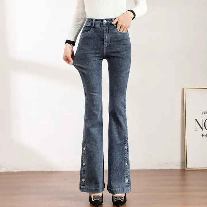 flare pants stretchy