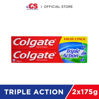 COLGATE Triple Action Twin Pack 2x175g