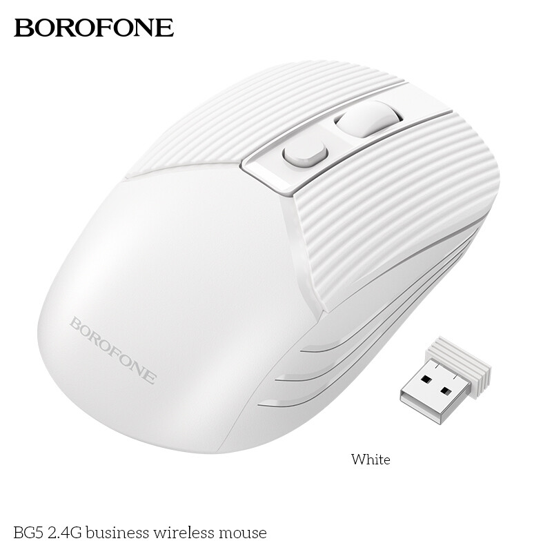 BOROFONE Chuột Bluetooth Không Dây 2.4G Cho MacBook Máy Tính iPad Chuột Thu USB Bluetooth 4.0 + Chế Độ Kép Cho Máy Tính Xách Tay Máy Vi Tính