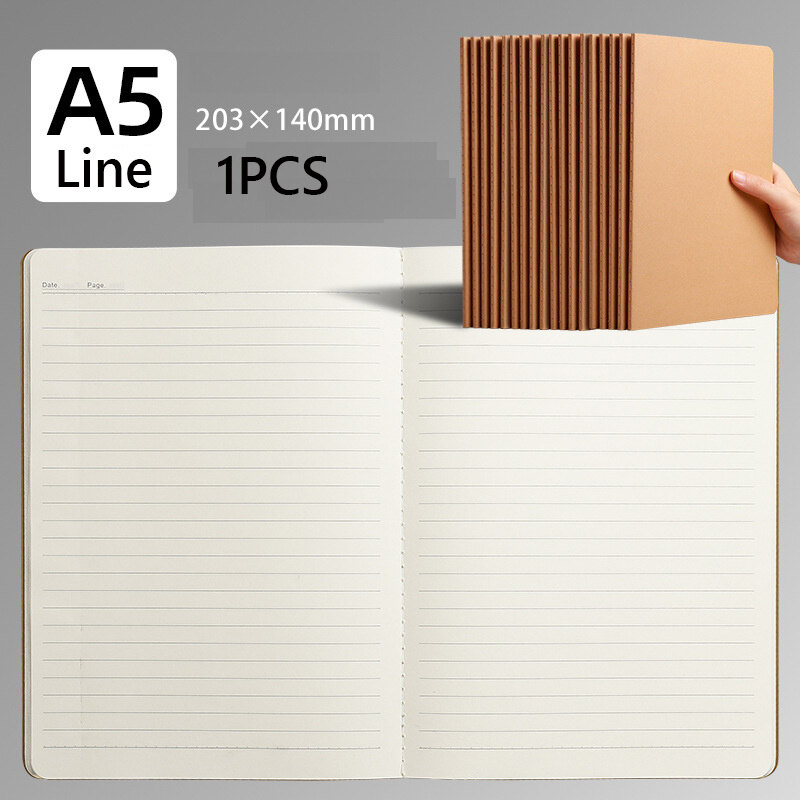 Notebook Painting Sketch Line Book Blank Notepad Grid Drawing Sketchbook For Diary