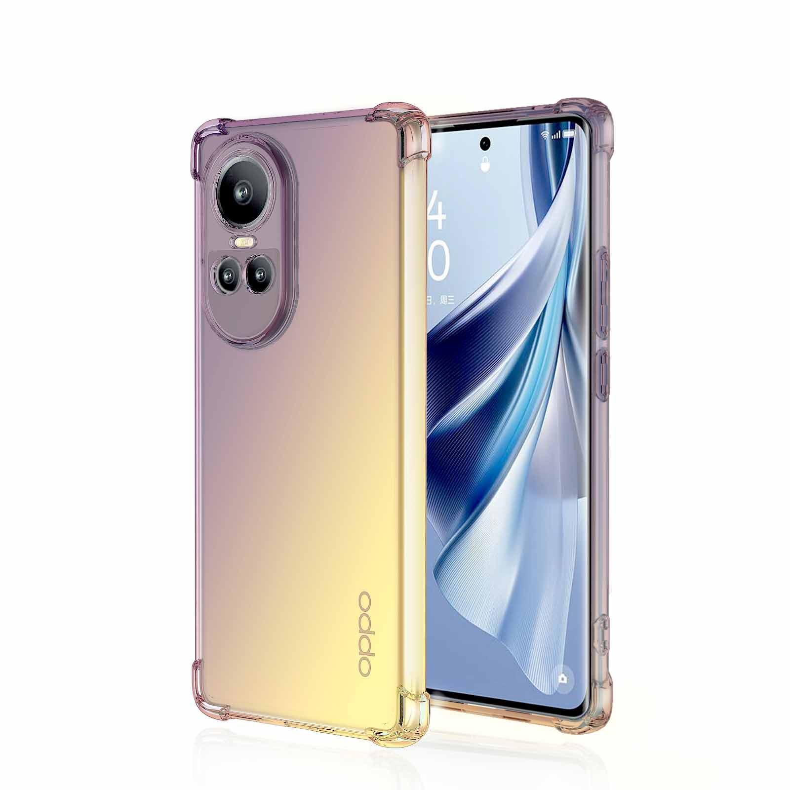 Phone Case OPPO Reno 10 5G/ Reno 10 Pro+ 5G Phone Case Reno 8 T 8Z 7Z 5G/Reno 8T 5G/ Reno 7Z 6Z /Reno 8 Pro+ 5G Shockproof Transparent Soft Silicone Bumper Cover Cases Camera Lens Protective Casing