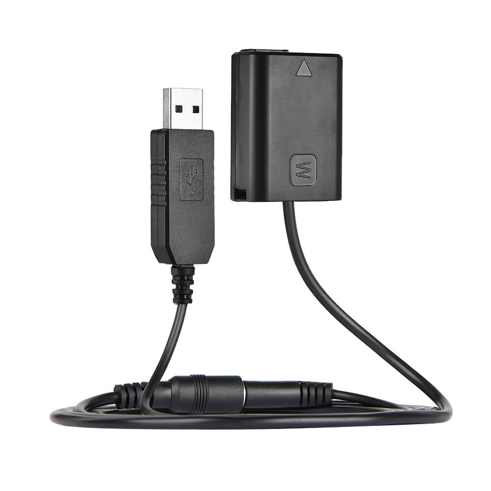 Np Fw50 Dummy Battery USB TYPE C DC Power AC Adapter AC-PW20 For Sony