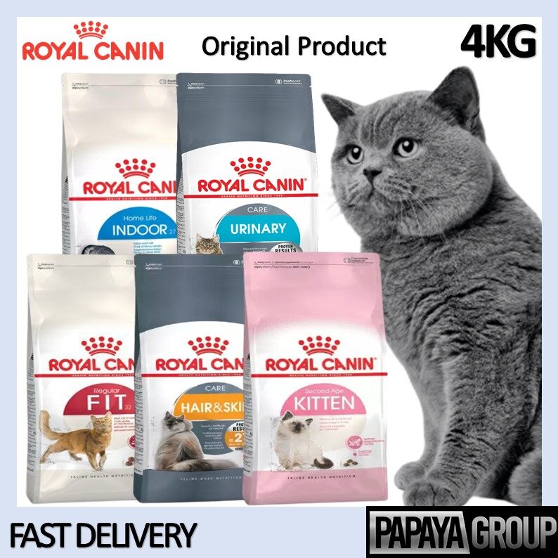 [ PAPAYA GROUP ] Original Product Royal Canin Cat Dry Food 4kg - (Fit ... - Papaya Kitten Food For Kittens With Bowel Issues