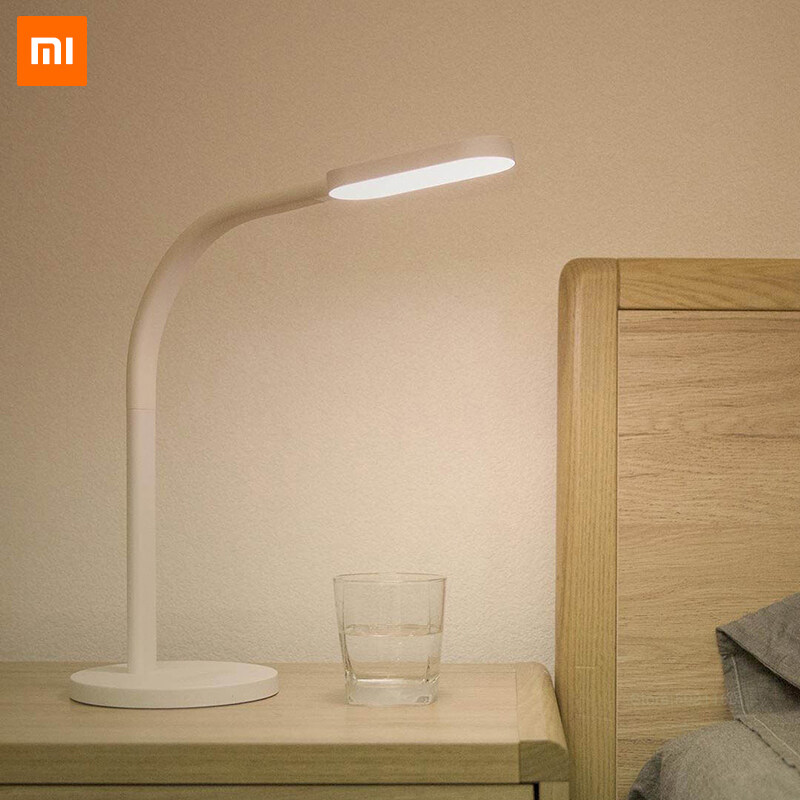 XIAOMI MIJIA LED Table Lamp Yeelight USB charging read desk lamp study office table light Portable bending Bedside night light