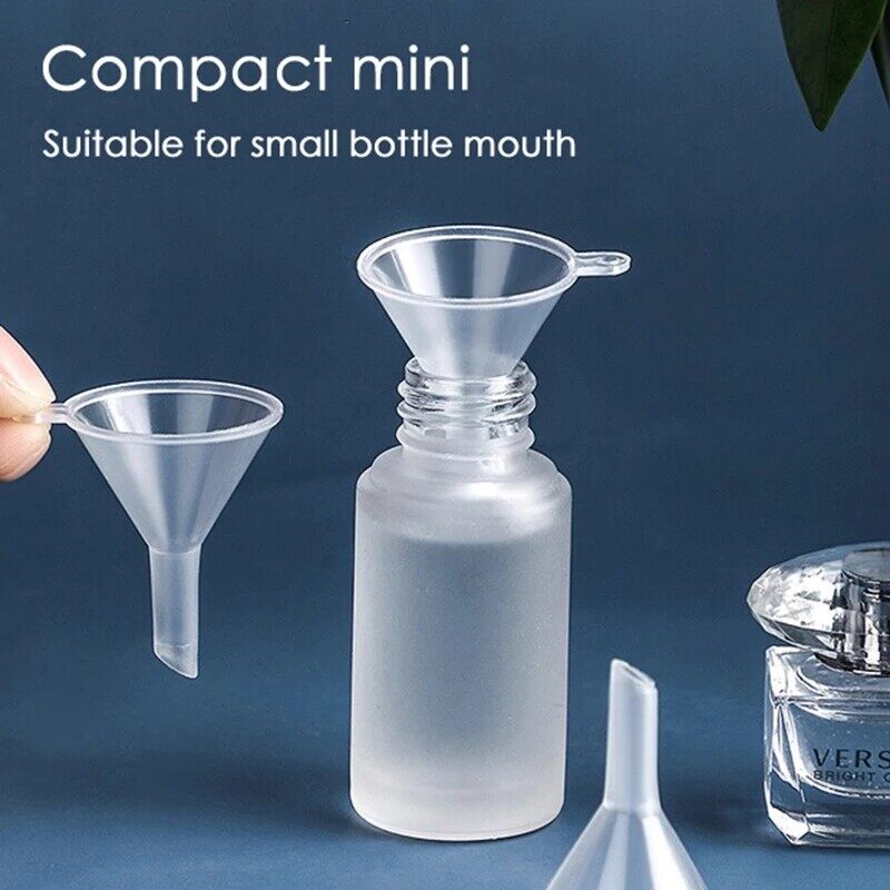 Polocat 10 Cái Phễu Đựng Dầu Nhỏ 3/5Cm Dụng Cụ Đặc Biệt Nhà Bếp Chai Nhựa Nhỏ Để Khuếch Tán Nước Hoa Phễu Đựng Dầu Lỏng Phòng Thí Nghiệm Mini