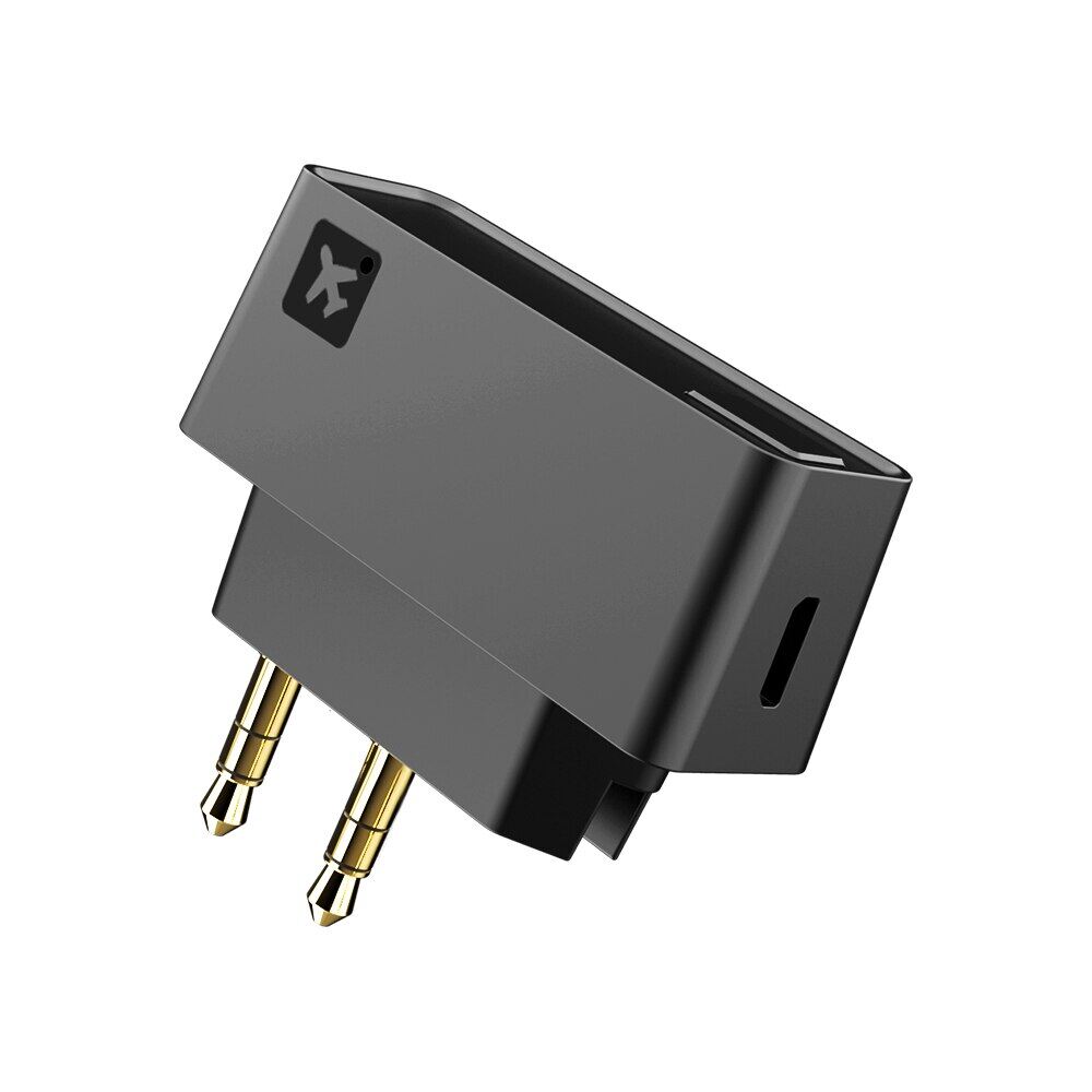 Bluetooth 5.0 Airplane Airline Flight Adapter Transmitter For Sennheiser Bluetooth Headphones Headsets Earphones TWS Earbuds