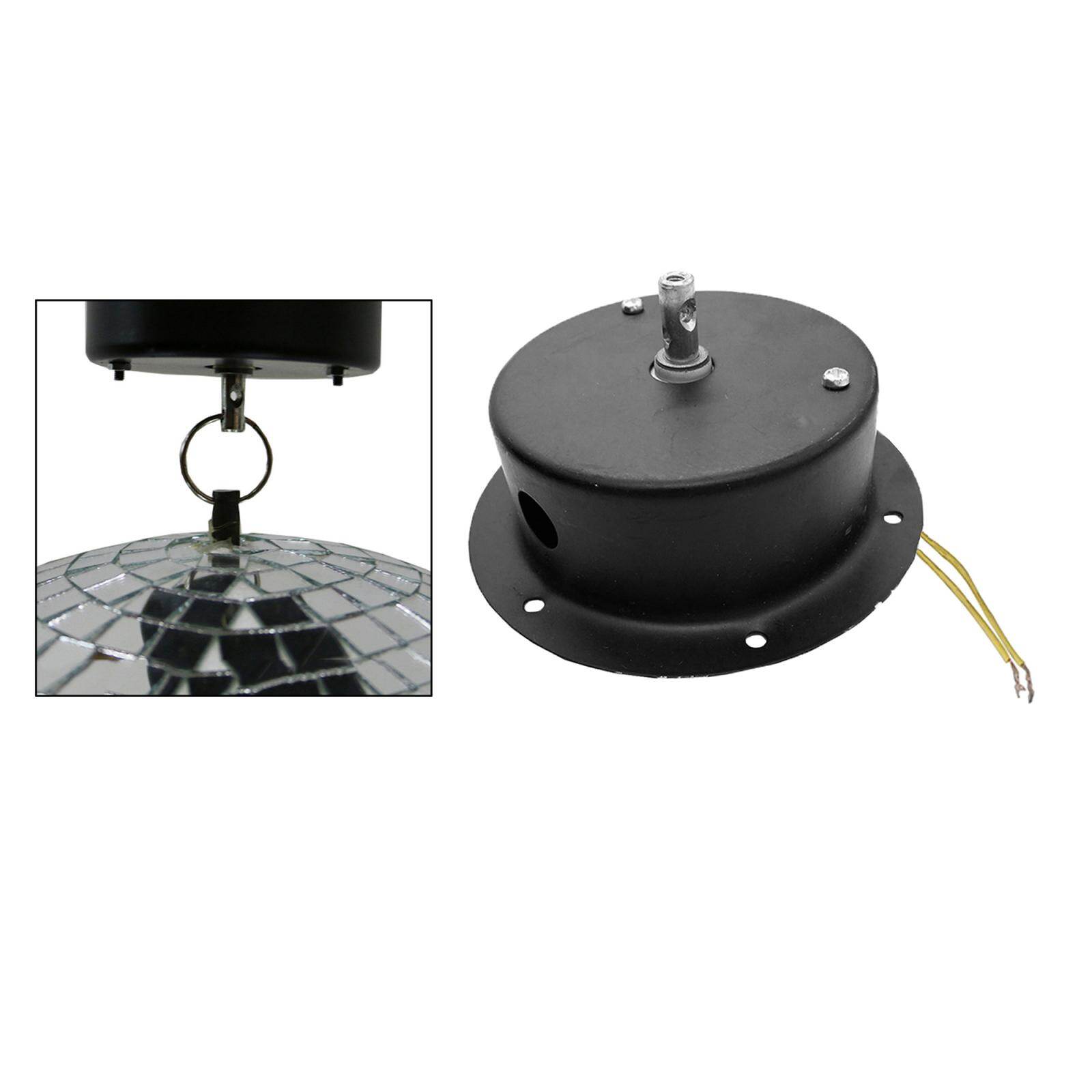 Moon Pomelo Rotating Mirror Disco Ball Motor Hanging DJ Mirror Reflection