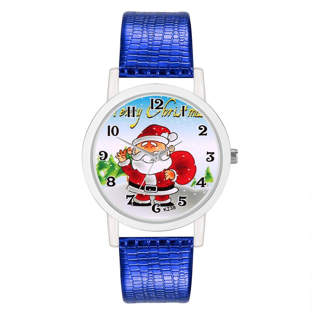 Eropa dan Amerika Jam Tangan QUARTZ Kreatif Pria dan Wanita Leisure Jam Tangan Santa Jam Tangan Karakter