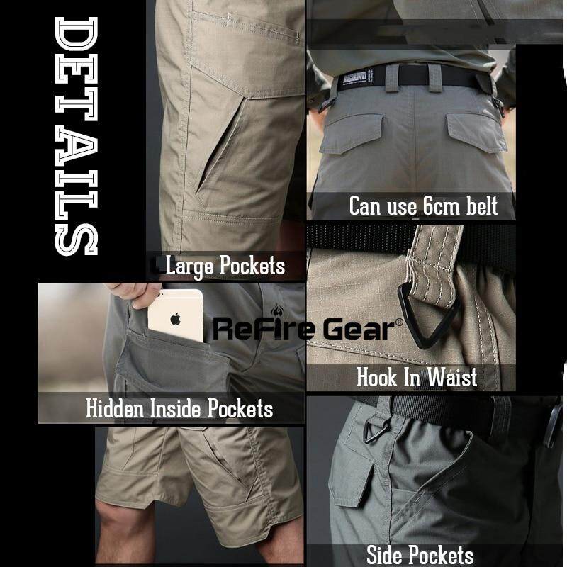 hidden cargo shorts