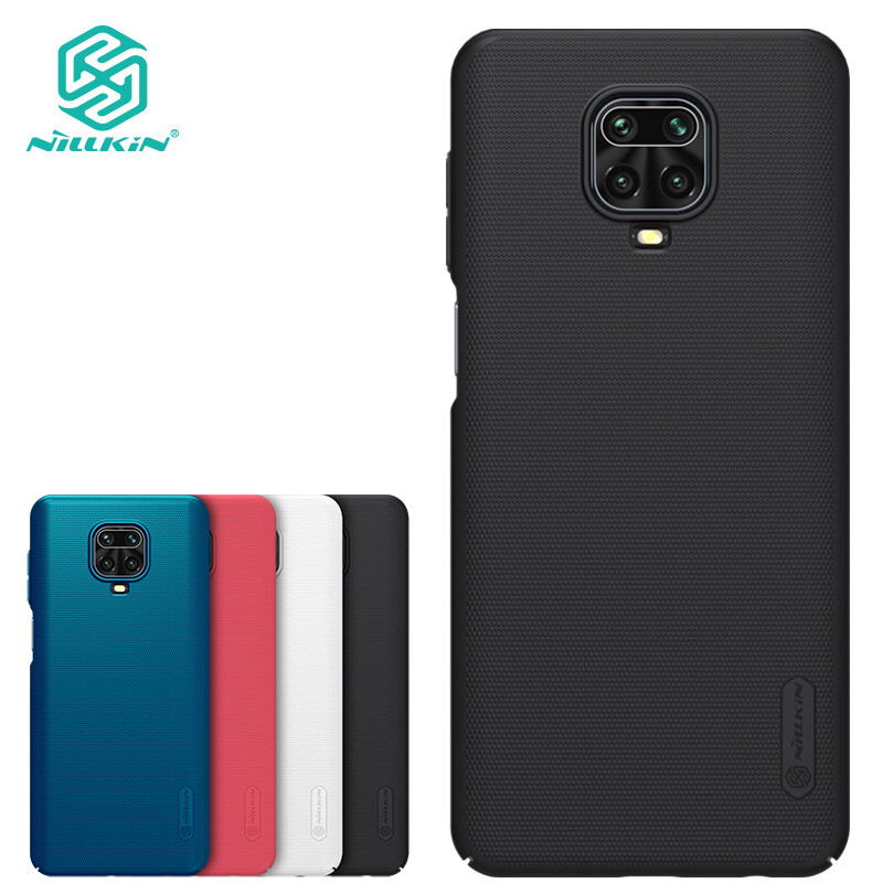 Nillkin Hard PC Case for Xiaomi Redmi Note 9S and Note 9 Pro Max and Note 9 Pro Phone Cases Luxury Frosted PC Hard Protection Back Cover