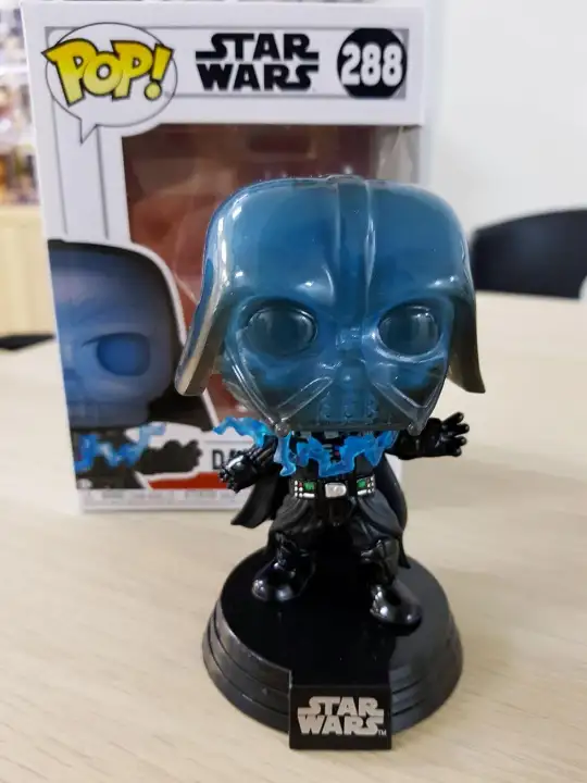 electrocuted darth vader funko