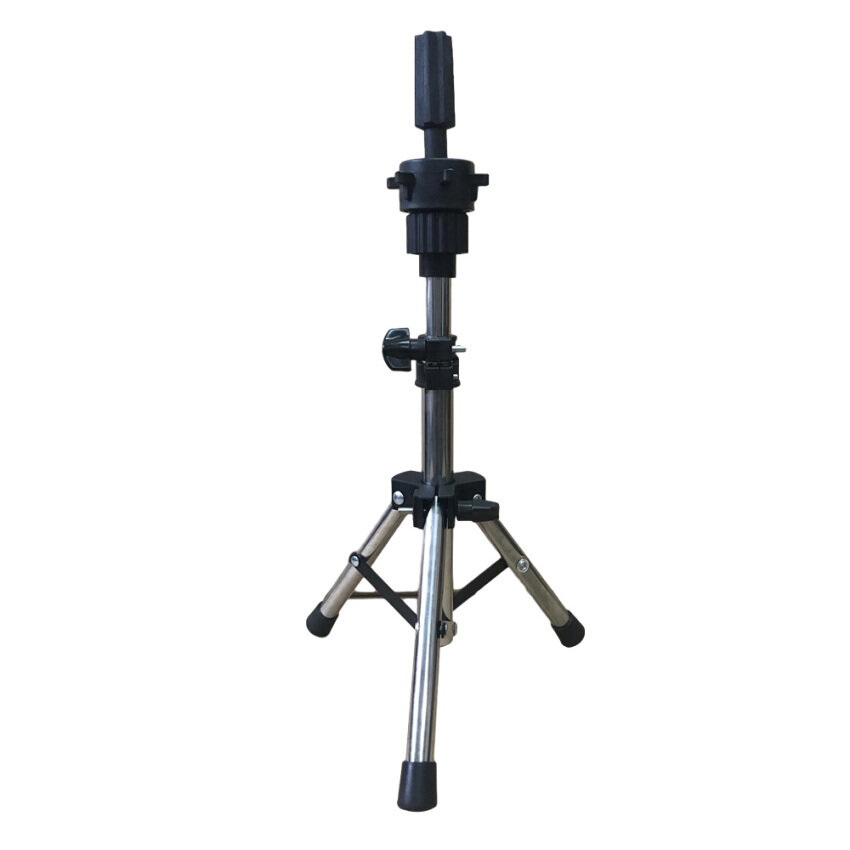 Mini Adjustable Tripod for Training Head Mannequin Hairdressing Head Holder Clamp Hair Wig Stand Dummy Head Tripods Salon Tools