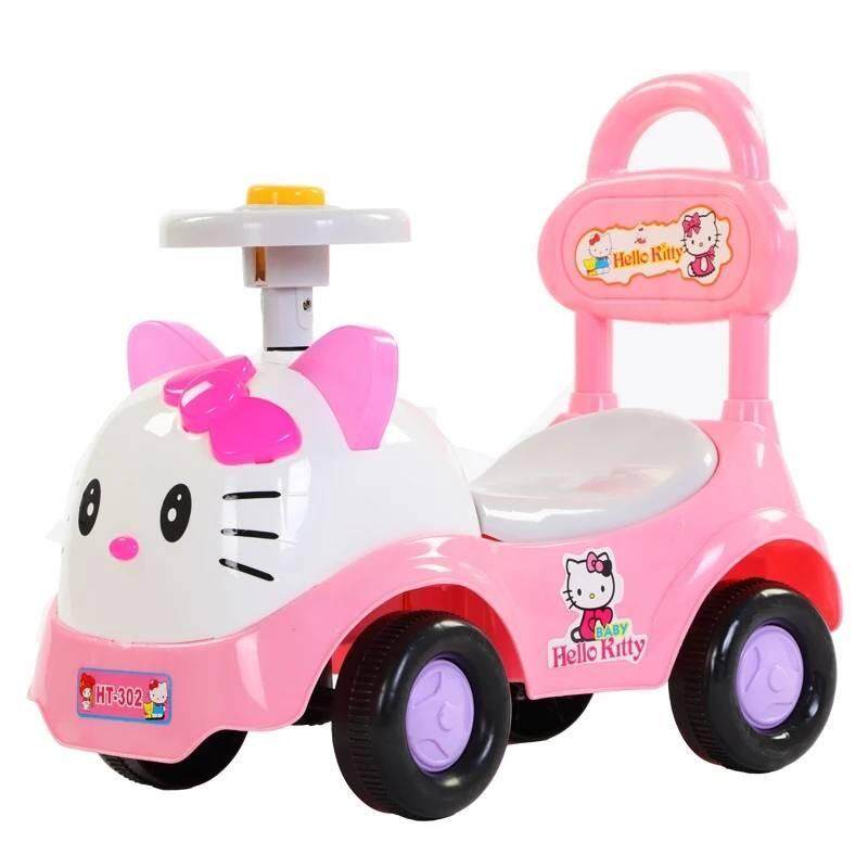 Hello Kitty Kids Baby Push Car Children Ride On Car China Toy Car And ...