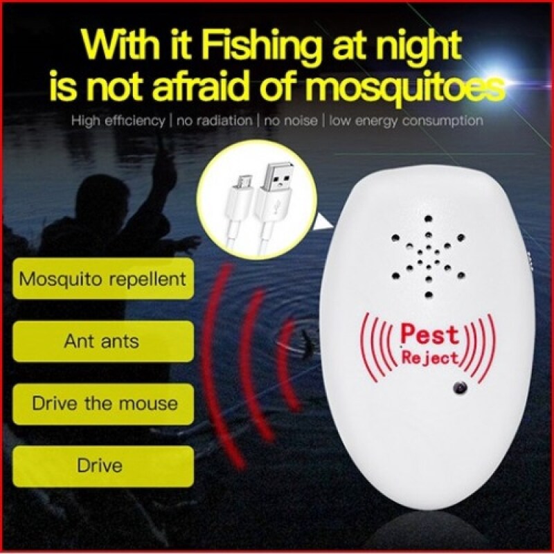Insect Killer Ultrasonic Pest Reject Electronic Mice Repeller Anti Mosquito Ultrasonic Pest Repeller Electronic Mosquito Killer Reject Bug Mosquito Cockroach Mouse Pest Killer Repeller \ Max connect store