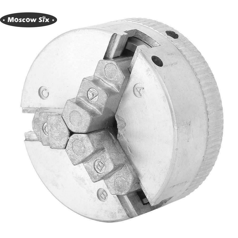 Z011 Collet Zinc Alloy 3-Jaw Lathe Chuck Clamps Wood Turning Lathe Tool