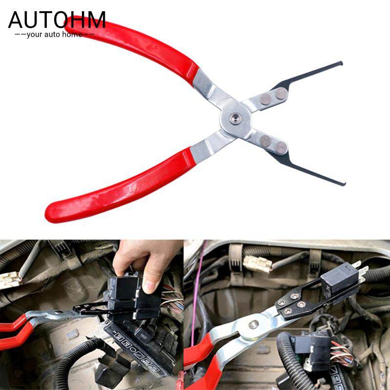 Car Relay Disassembly Clamp Car Relay Puller Pliers Fuse Removal Tool Electrical Relay Remover Puller Pliers Relay Puller Pliers