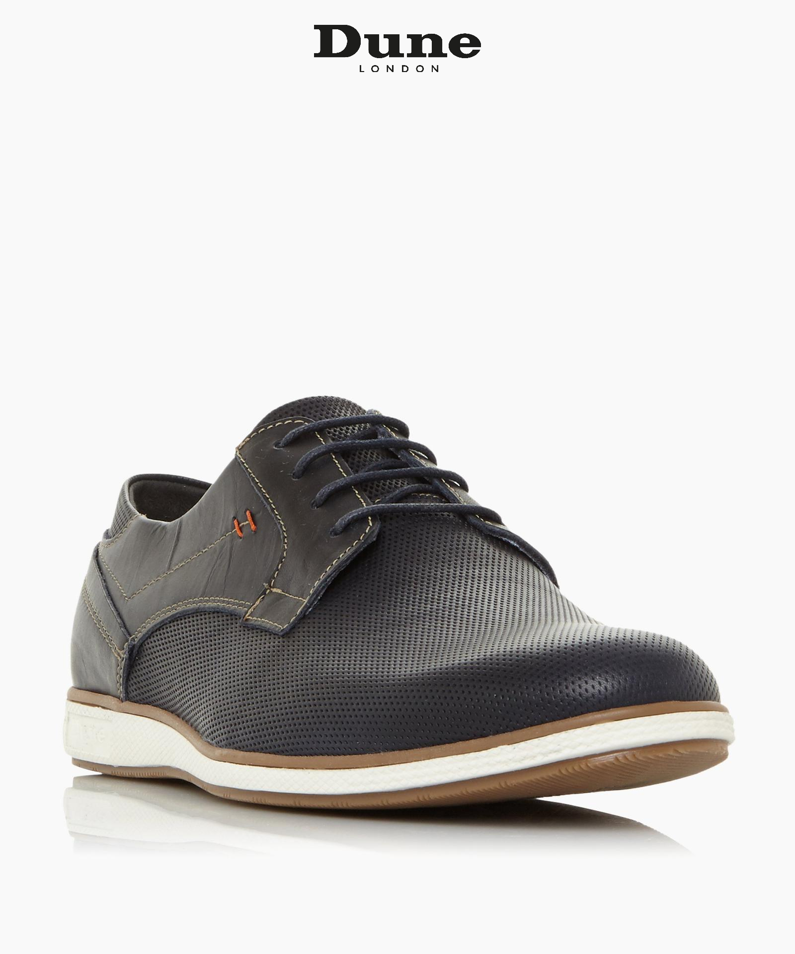 Dune London Bamfield Perforated Derby 