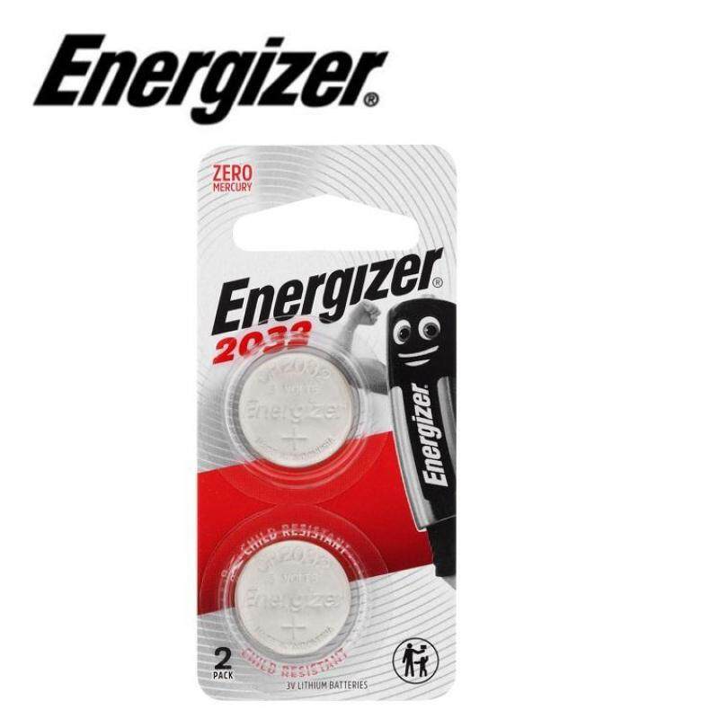 2PCS CR2032 GENUINE Energizer Lithium Batteries 3V (E-CR2032BP-2) Malaysia