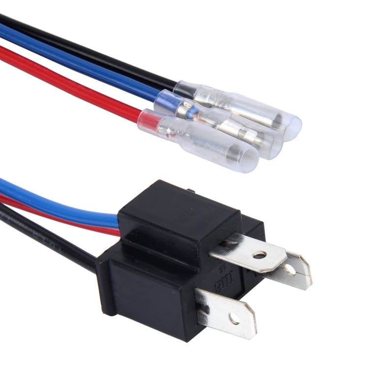 Xe máy h4 Đèn Pha Led đầu nối đầu chuyển đổi cáp