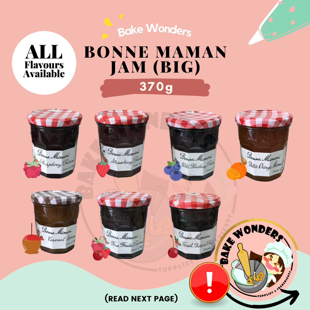 (ALL FLAVORS) Bonne Maman Jam Jar/ Imported Jam/ French Jam/ Premium