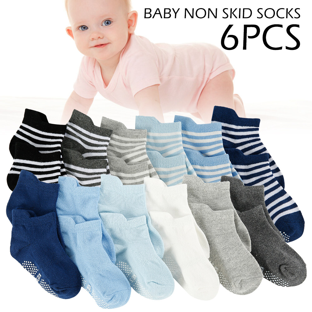 Non Slip BABY Toddler SOCKS FOOT COVERS Boys and Girls