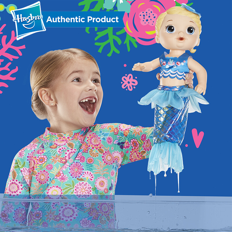 baby alive shimmer and splash mermaid