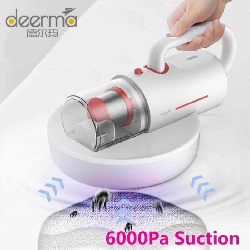 [100% Original +6000PA Suction] Deerma CM1900 Household Small Wireless Vacuum Cleaner Electric Anti-dust Mites Remover Instrument Singapore