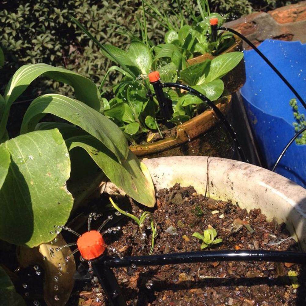 Water Irrigation Kit Set Automatic Balcony Pot Micro Drip Watering System
