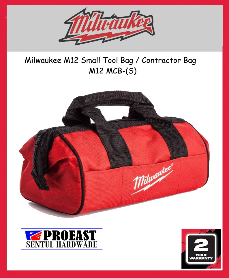 MILWAUKEE M12 Small Tool Bag / Contractor Bag M12 MCB(S) Lazada