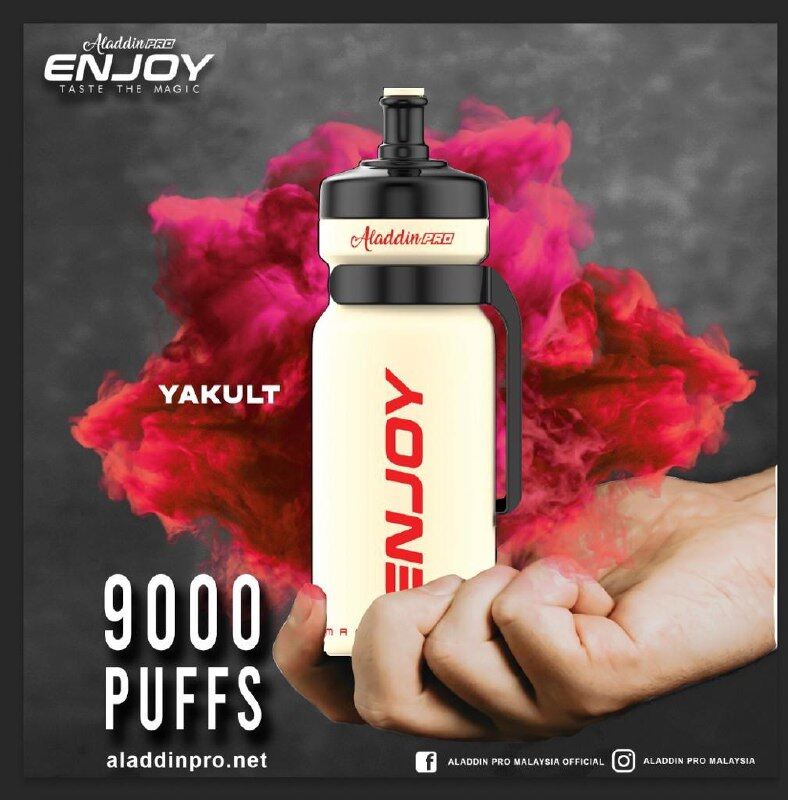 NEW ARRIVAL ALADDIN PRO ENJOY 9000 Puffs Disposable 650mAH Rechargeable Pod Pakai Buang | Lazada NEW ARRIVAL ALADDIN PRO ENJOY 9000 Puffs Disposable 650mAH Rechargeable Pod Pakai Buang | Lazada