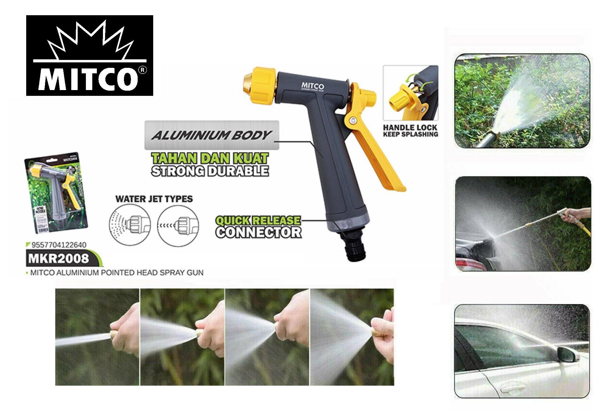 Mitco Heavy Duty Jet Mist Adjustable Spray Gun Lazada