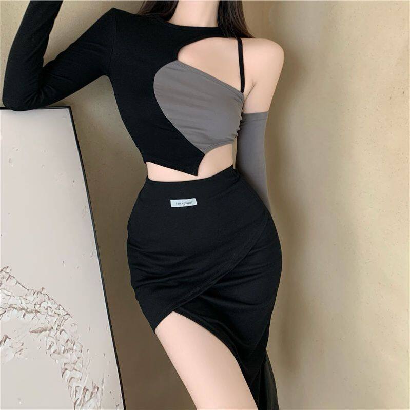T-shirt Women's Short Long-sleeved Bottom Top