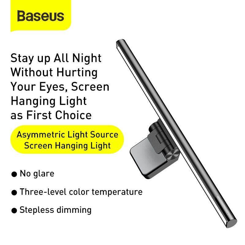 Baseus Màn hình LED Bar đèn bàn máy tính để bàn Màn hình laptop đèn treo bàn rượu Đèn văn phòng nghiên cứu Đèn đọc sách Màn hình LCD