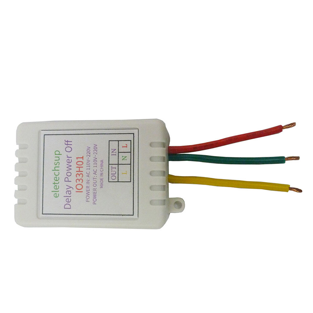 LANGTU AC100V~220V Delay Timer Timing Switch Relay Adjustable Timer Delay Turn Off Module Timing Relay Time Switch