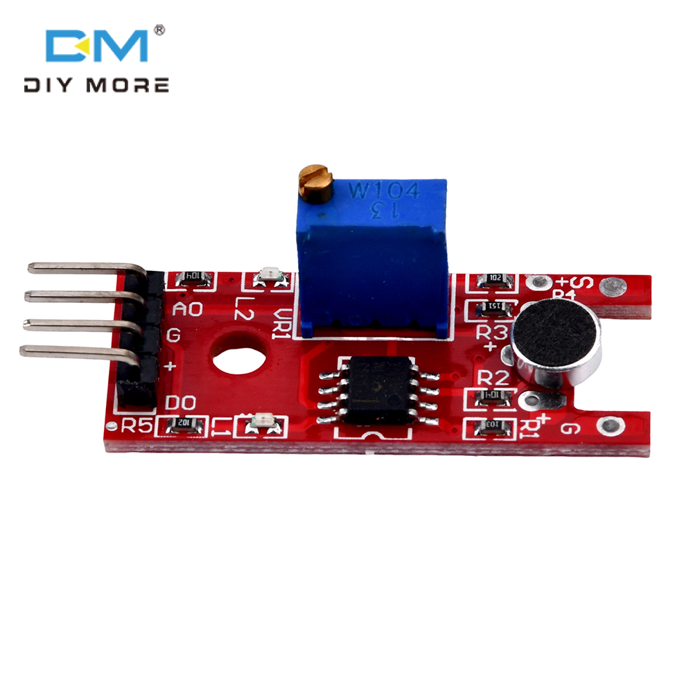 diymore DC 3V/5V Bộ khuếch đại Micrô cảm biến âm thanh âm thanh mic mô-đun giọng nói micro chuyên nghiệp Bộ khuếch đại Micrô