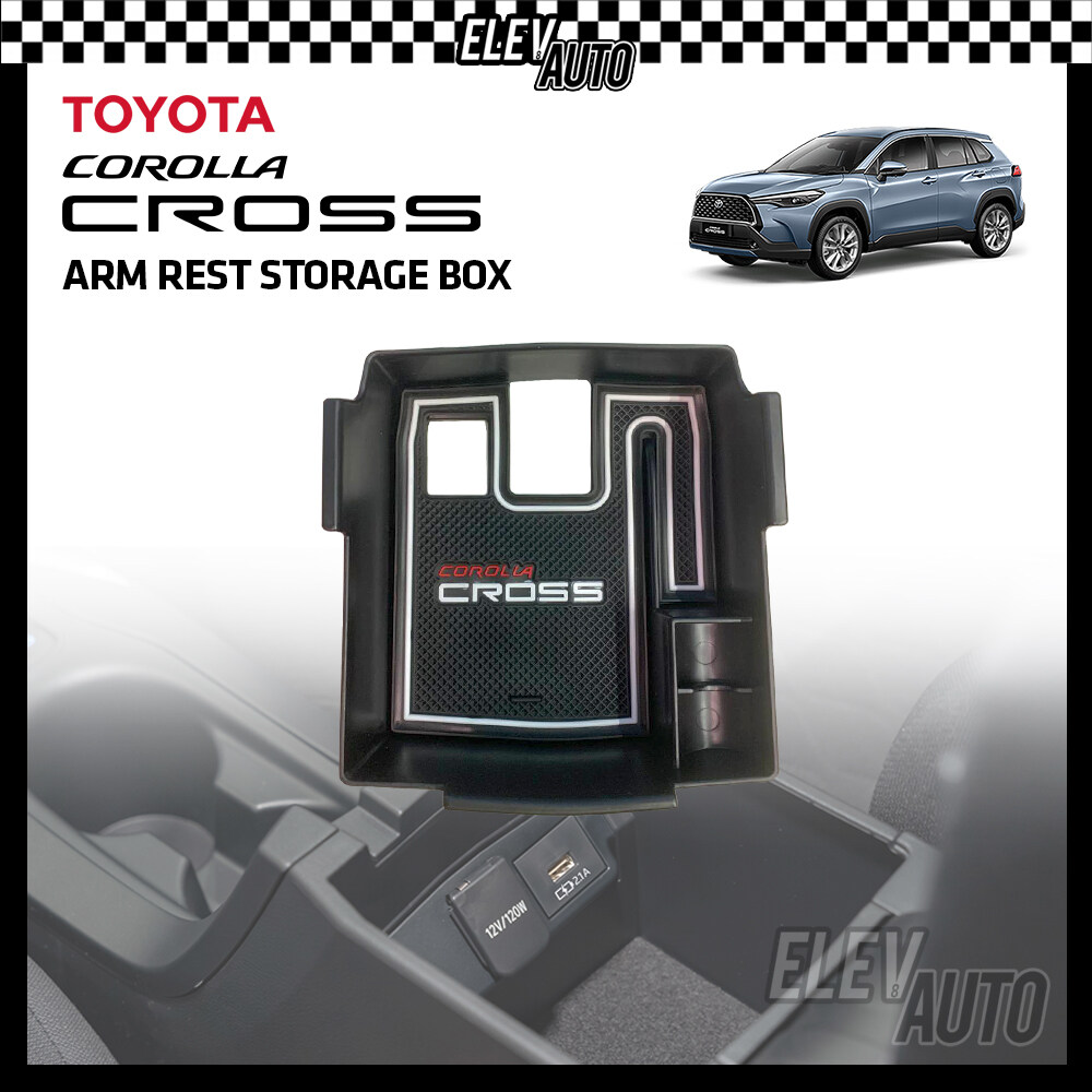 Toyota Corolla Cross Armrest Center Console Tray Arm Rest Storage Box