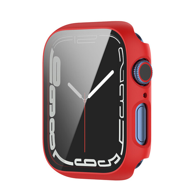 Cover For Apple Watch 8 Case Accessories PC Screen Protector Bumper Protect Shell For Apple Watch Series 8 45mm 41mm case