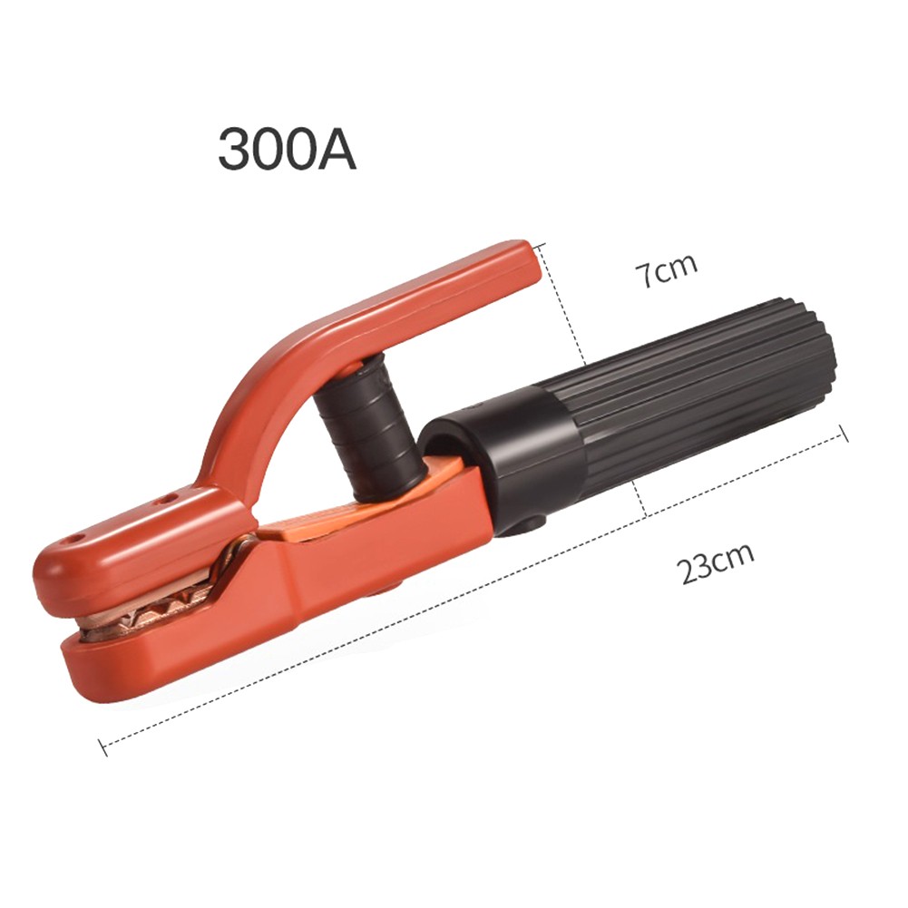 YUOSEG 300 Amp Welding Electrode Holder - 10ft Cable, Insulated Clamp For ARC/Stick Welding