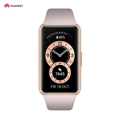HUA-WEI Band 6 FRA-B19 1.47-ใน-Ch AMOLED FullView หน้าจออัตราการเต้นหัวใจ/Sleep/Menstrual Cycle การตรวจสอบ2สัปดาห์ Endurance 5ATM กันน้ำ96โหมดการเคลื่อนไหวขนาดใหญ่หน้าปัด Breath การฝึกอบรมนาฬิกาสมาร์ทวอชสไตล์กีฬาใช้งานร่วมกับ Android IOS